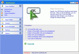 HDCleaner 3.140 Beta