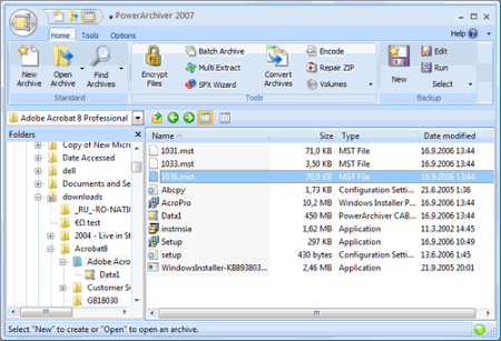 PowerArchiver 10.22