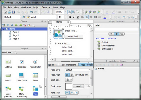 Axure RP Pro 6.5.0.3027