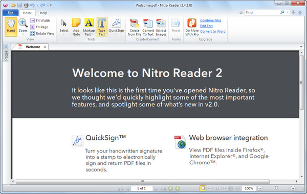 Nitro PDF Reader