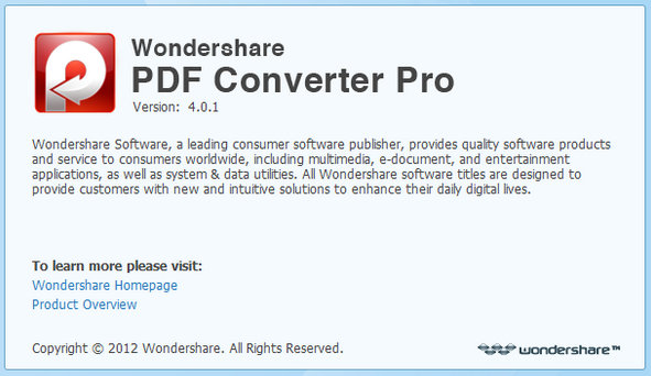 Wondershare PDF Converter Pro