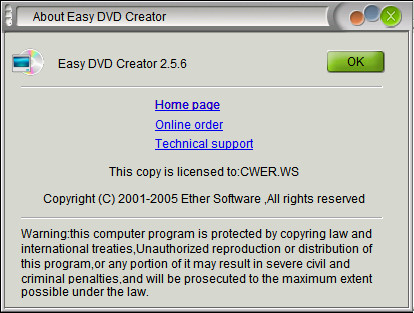 Easy DVD Creator