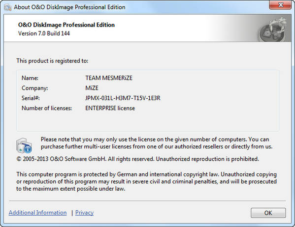 O&O DiskImage Professional