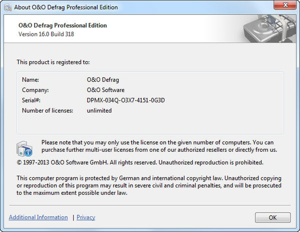O&O Defrag Professional