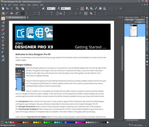 Xara Designer Pro X9