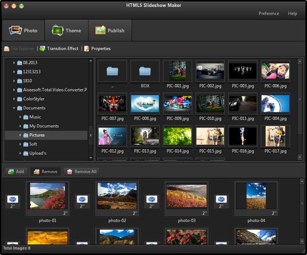 AnvSoft HTML5 Slideshow Maker