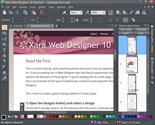 Xara Web Designer Premium