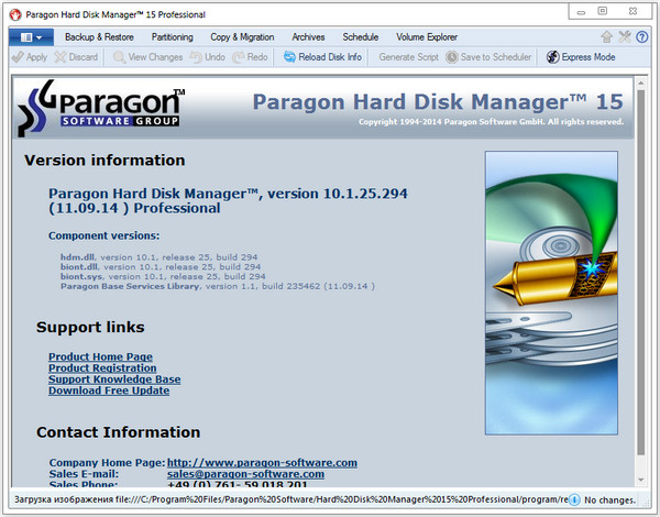 Paragon Hard Disk Manager