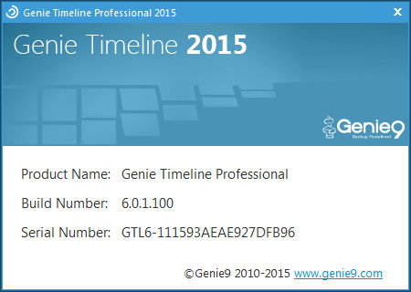 Genie Timeline Pro 2015