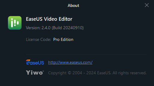 EaseUS Video Editor Pro