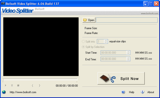 Boilsoft Video Splitter 6