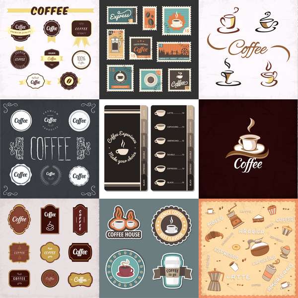 Coffee vectors (Cwer.ws)