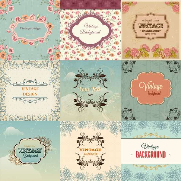 Vintage backgrounds (Cwer.ws)