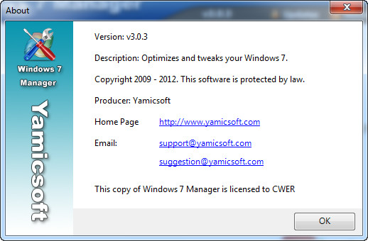 Windows 7 Manager