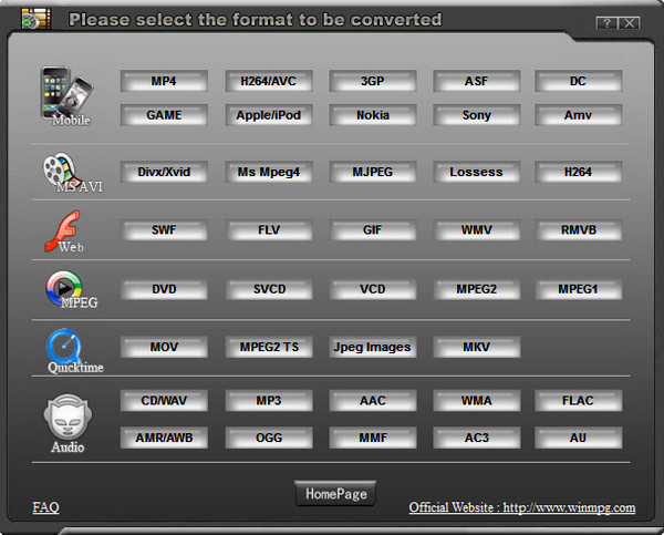 WinMPG Video Converter