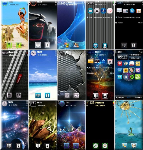 Сборник тем для OS Symbian 9.4