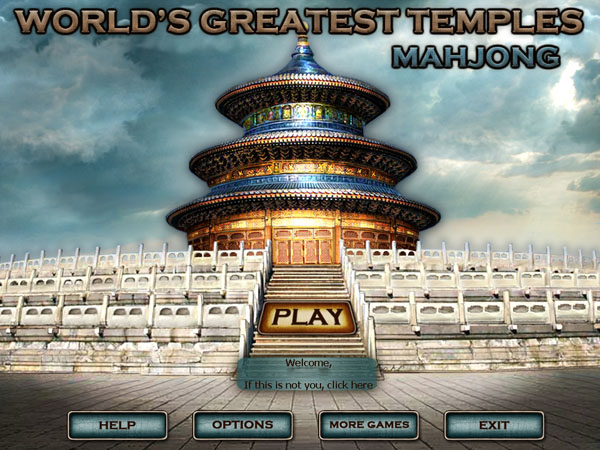 World's Greatest Temples Mahjong