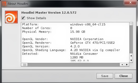 Houdini Master 12.0.572