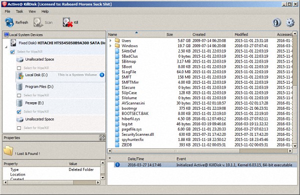 Active KillDisk Professional 10.1.1