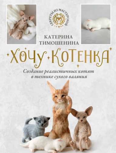 Хочу котенка. Создание реалистичных котят в технике сухого валяния