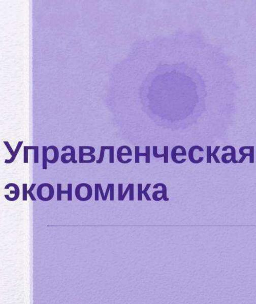 С.В. Каледин. Управленческая экономика