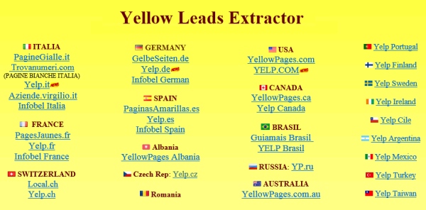 Yellow Leads Extractor