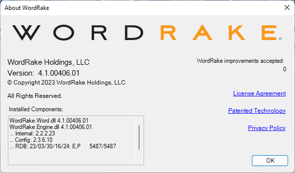 WordRake 4.1.00406.01