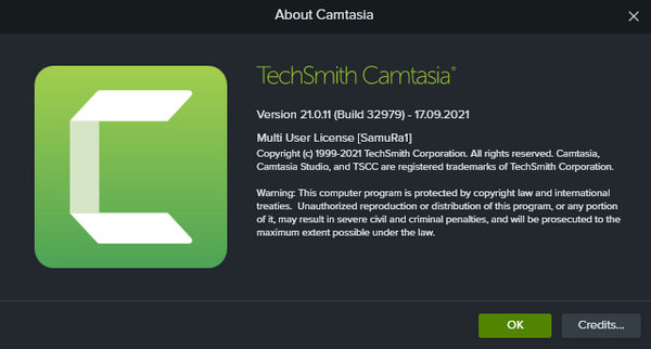 TechSmith Camtasia 2021.0.11 Build 32979