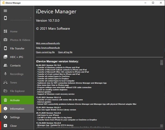 iDevice Manager Pro Edition 10.7.0.0
