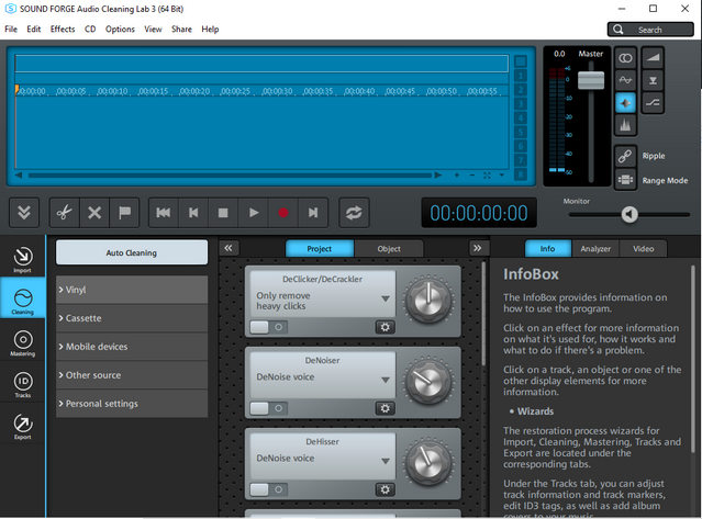 MAGIX SOUND FORGE Audio Cleaning Lab