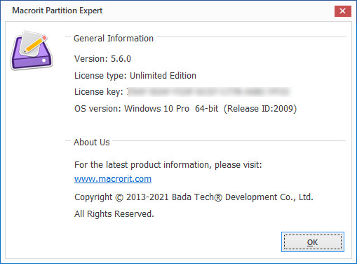 Macrorit Partition Expert 5.6.0