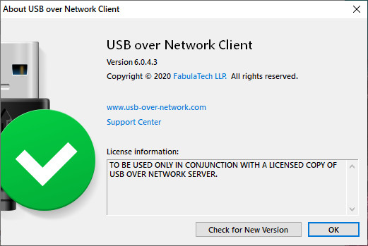 FabulaTech USB over Network 6.0.4.3