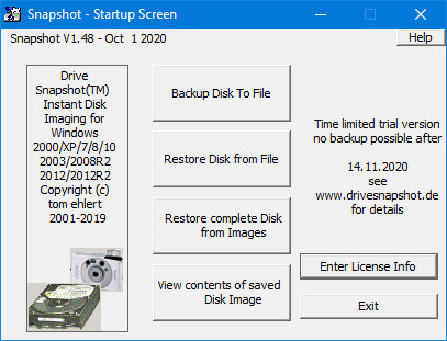 Drive SnapShot 1.48.0.18830 + Portable