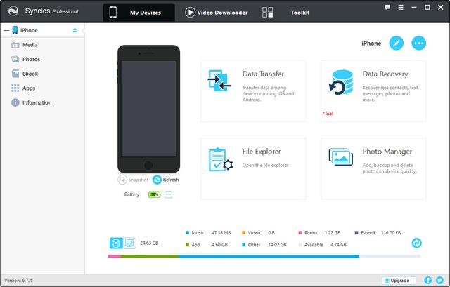 Anvsoft SynciOS Professional 6.7.4