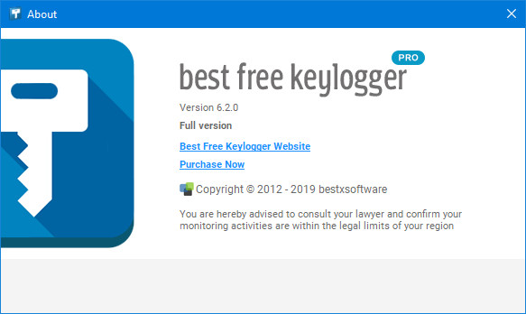 Best Free Keylogger Pro 6.2.0