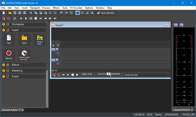 MAGIX SOUND FORGE Audio Studio 14.0.56