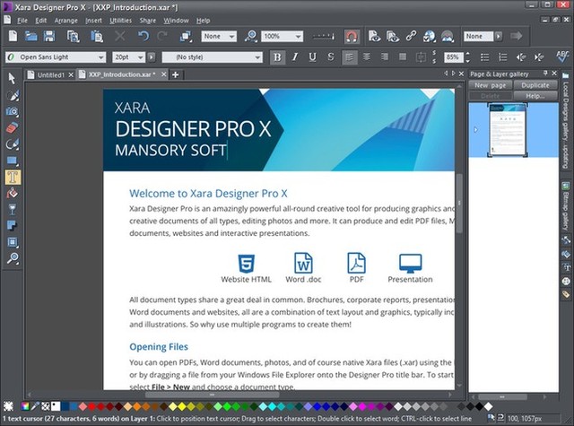 Xara Designer Pro X 17.0.0.58732