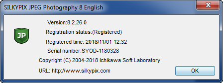 SILKYPIX JPEG Photography 8.2.26.0