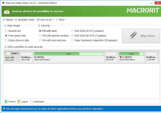 Macrorit Data Wiper 4.3.0 Unlimited Edition