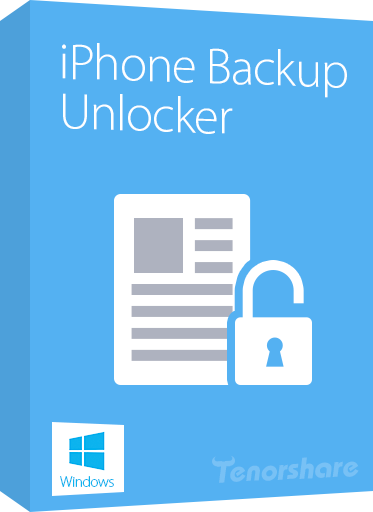 Tenorshare iPhone Backup Unlocker Profesional 4.1.0.0