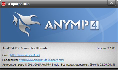 AnyMP4 PDF Converter Ultimate 3.1.88 + Rus