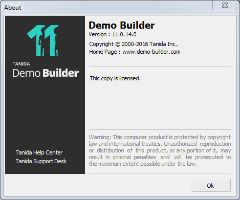 Tanida Demo Builder 11.0.14.0