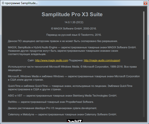 MAGIX Samplitude Pro X3 Suite 14.0.1.35 + Rus