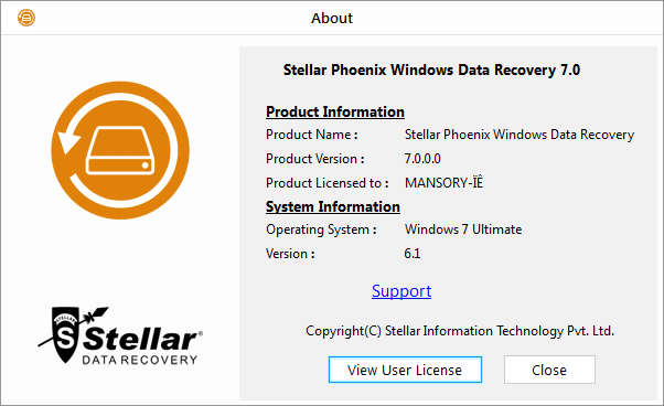 Stellar Phoenix Windows Data Recovery Professional 7.0.0.0 + Portable