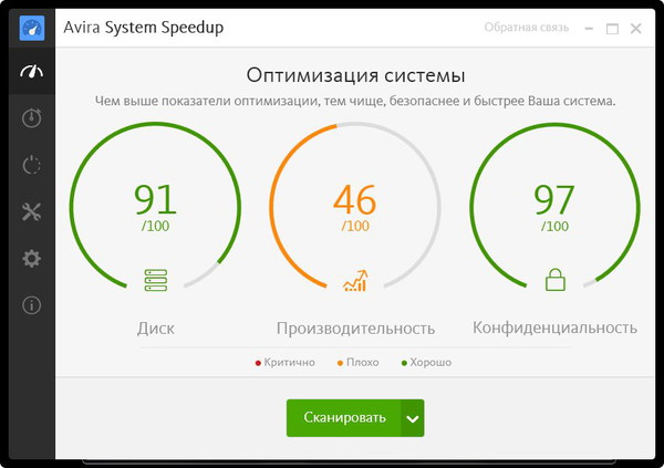 Avira System Speedup1