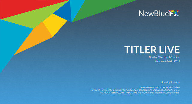 NewBlueFX Titler Live 4 Complete