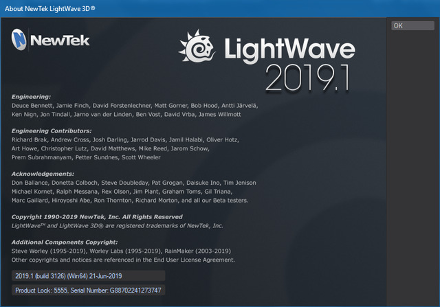 NewTek LightWave 3D 2019