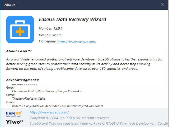 EaseUS Data Recovery Wizard 