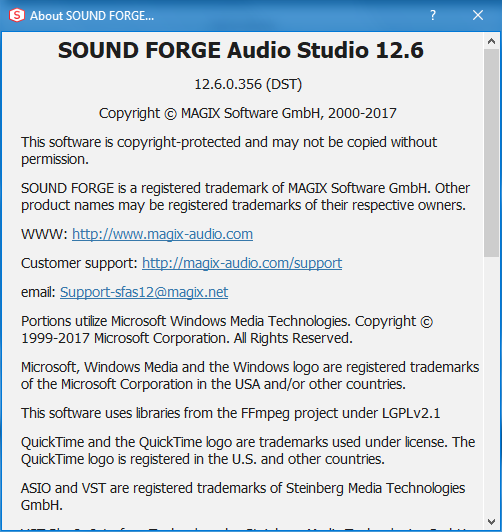 MAGIX SOUND FORGE Audio Studio