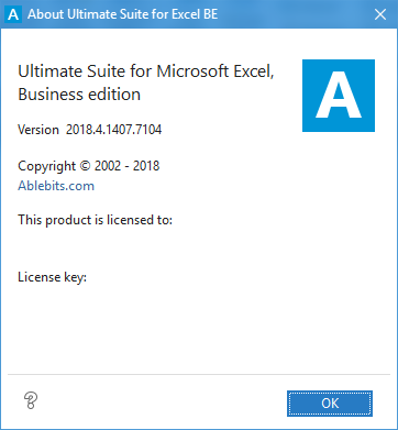 AbleBits Ultimate Suite for Excel